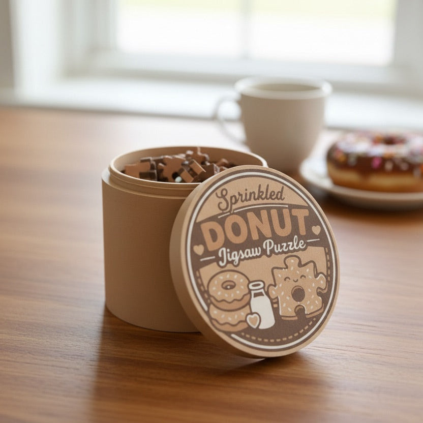 Doughnut Sprinkles Jigsaw Puzzle