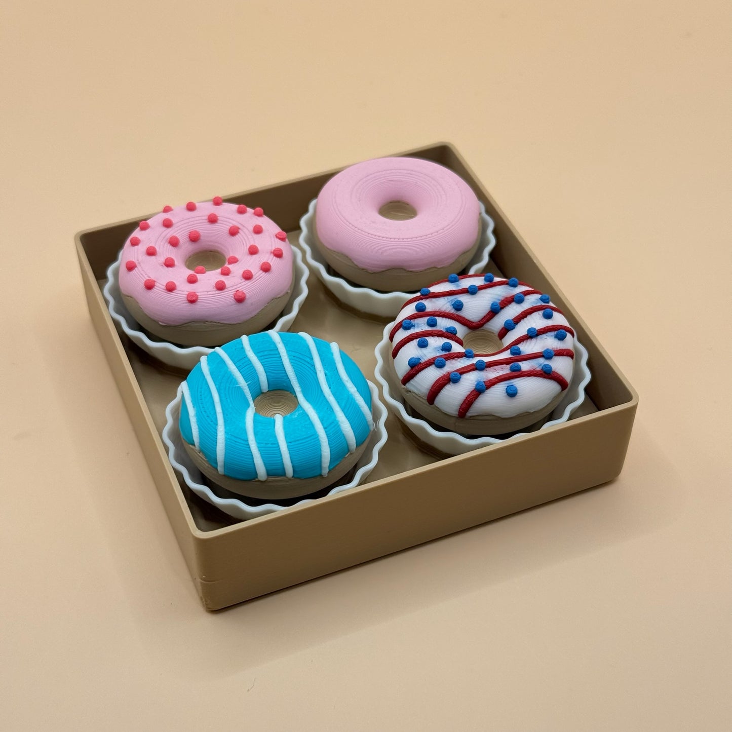 Clickity Doughnuty - Tray of Four