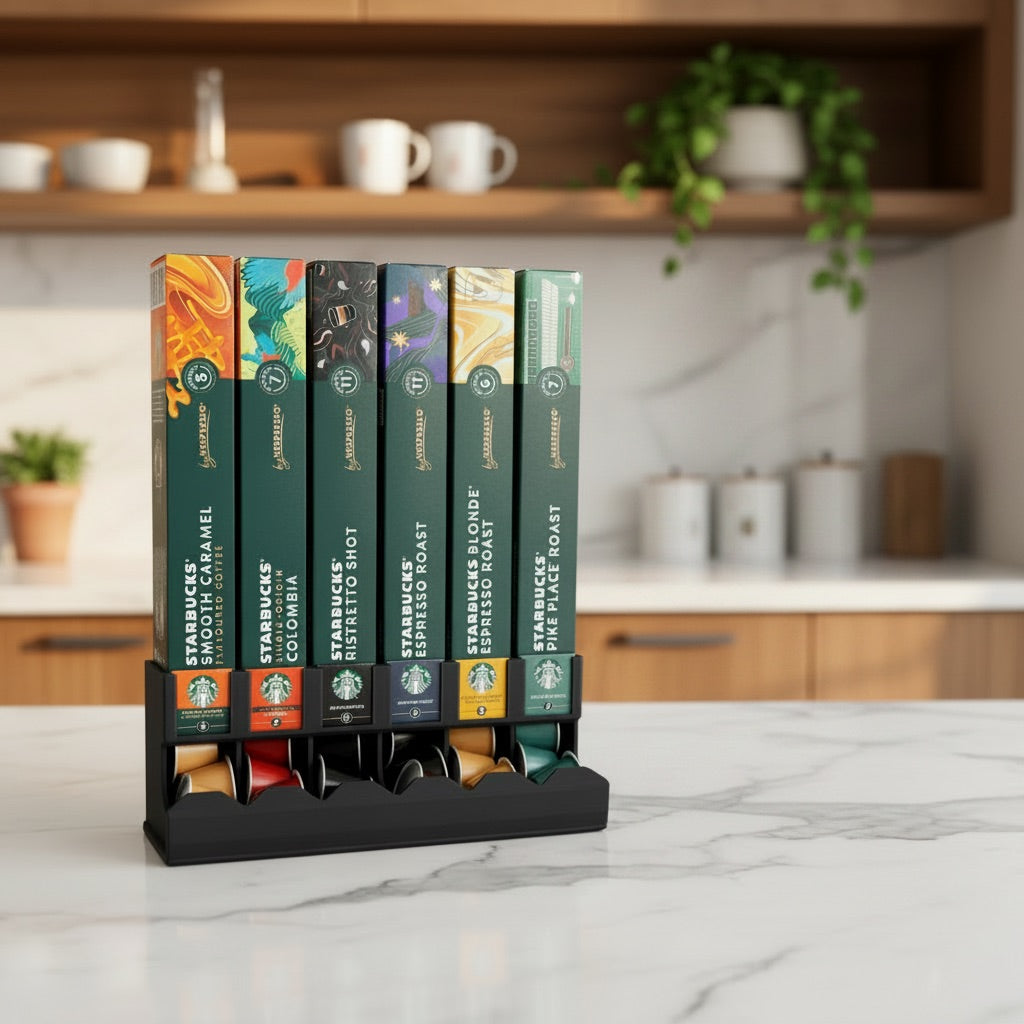 Aurelia Collection – Coffee Capsule 6-Slot Organiser