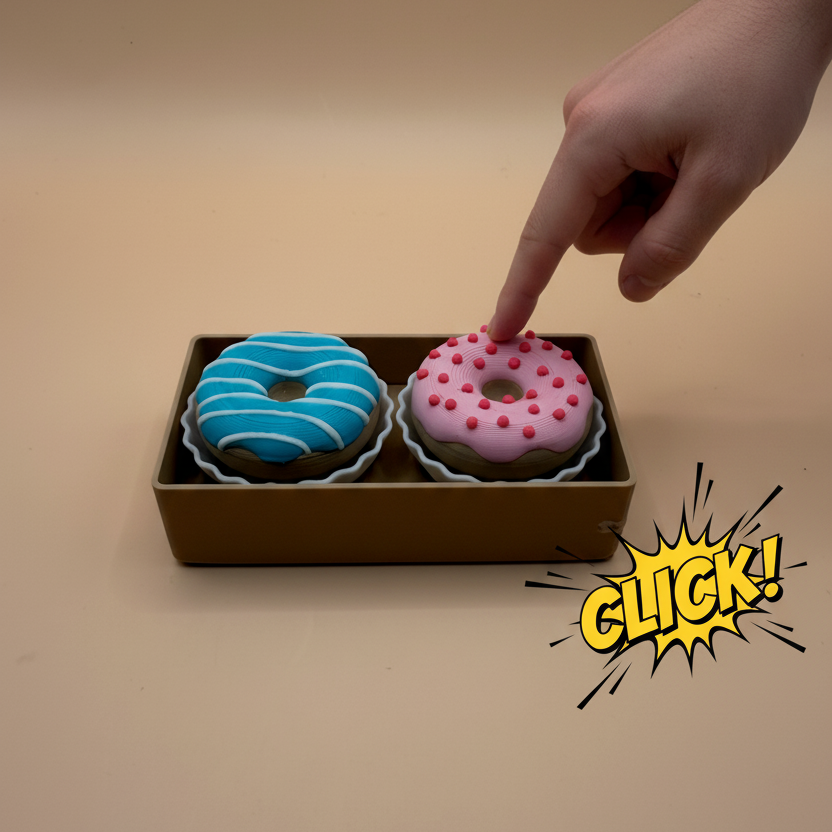 Clickity Doughnuty - Tray of Two