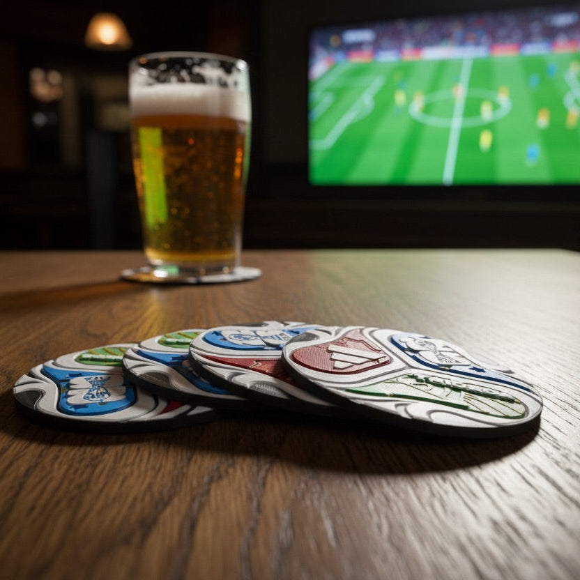 Football Coaster Set