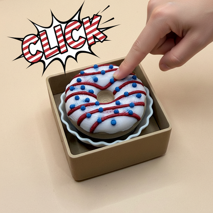 Clickity Doughnuty - Keychain