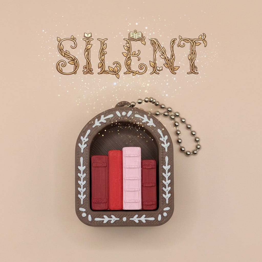 Clickity - Book Nook Keychain