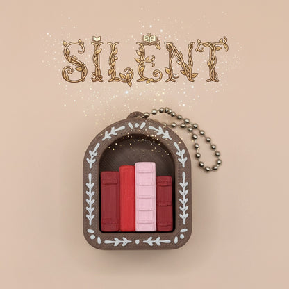 Clickity - Book Nook Keychain