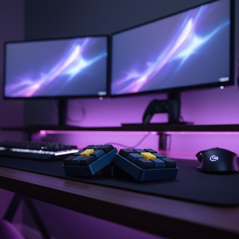 Clickity - Keyboard Fidget Clicker 9-Key