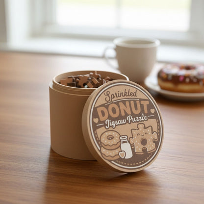 Doughnut Sprinkles Jigsaw Puzzle