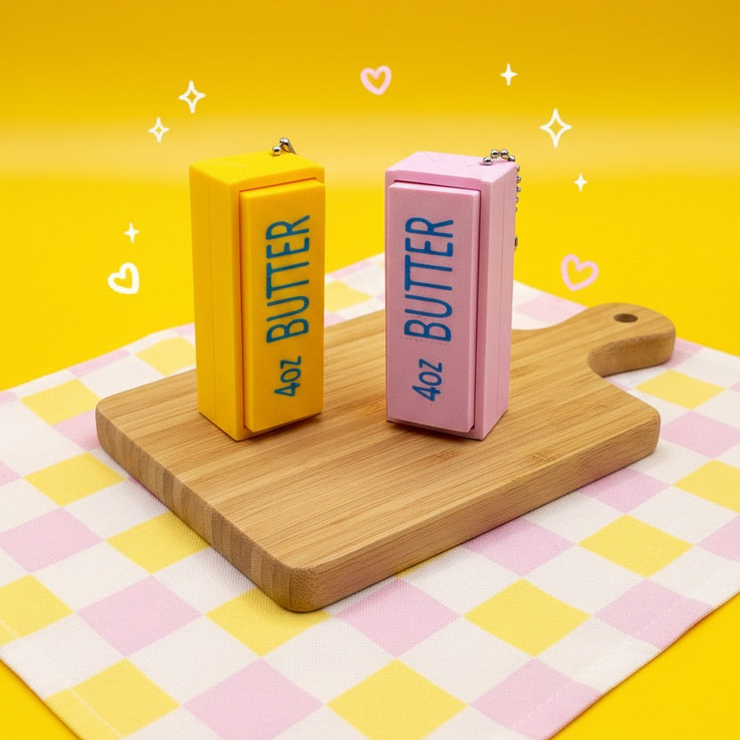 Clickity - Butter stick fidget clicker