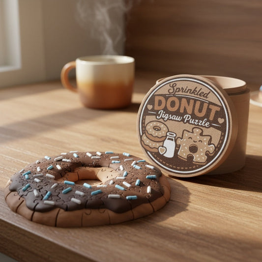 Doughnut Sprinkles Jigsaw Puzzle