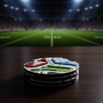 Football Coaster Set