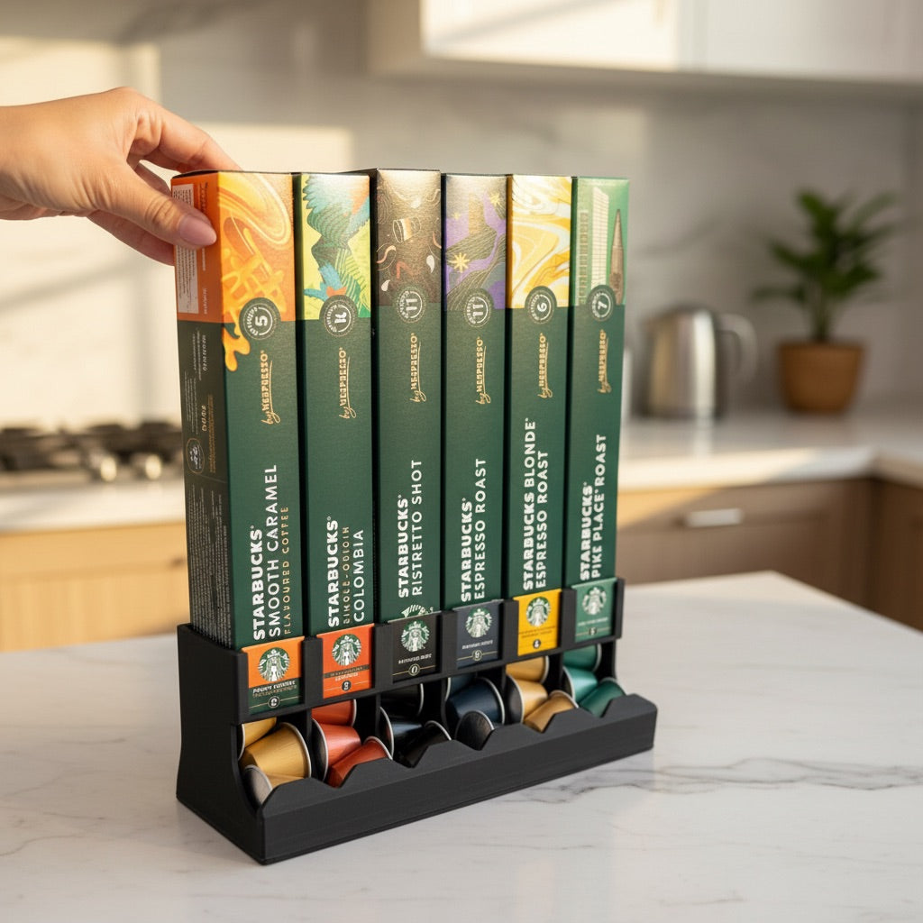 Aurelia Collection – Coffee Capsule 6-Slot Organiser